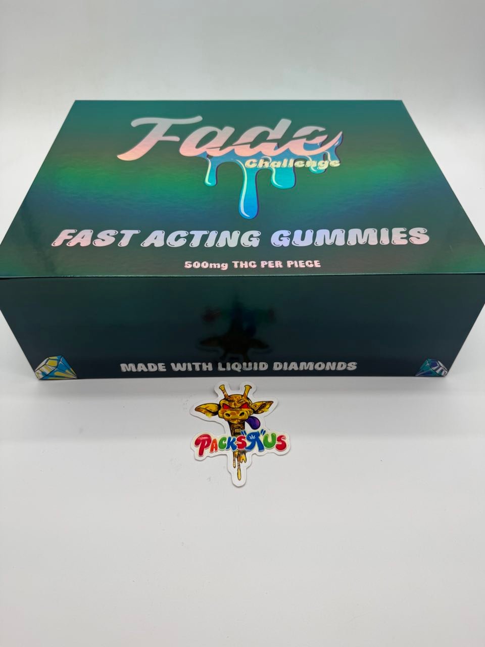 Fade Challenge Fast Acting Gummies 500mg THC | Liquid Diamonds Edibles Fade Challenge Fast Acting Gummies 500mg THC | Liquid Diamonds Edibles